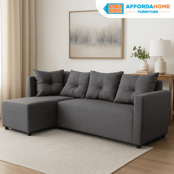 SARAH Corner L-Shape Fabric Sofa