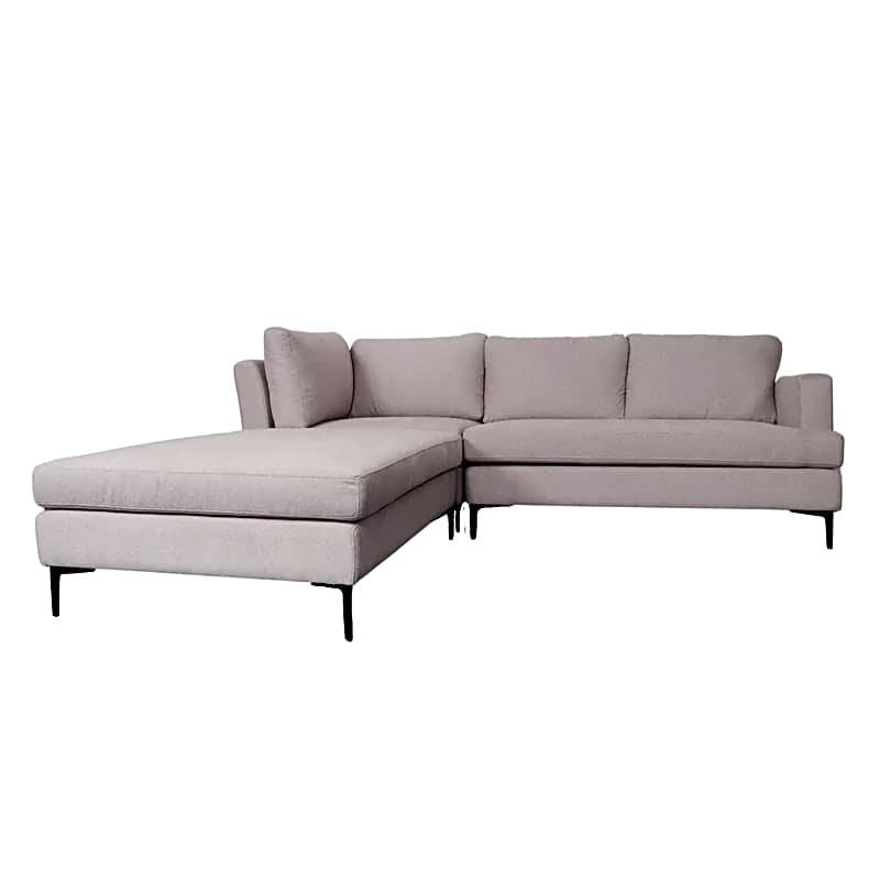Lucille Fabric Sofa with Ottoman 10