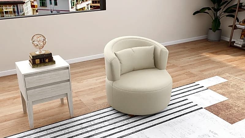 Magnolia Fabric Accent Chair 6