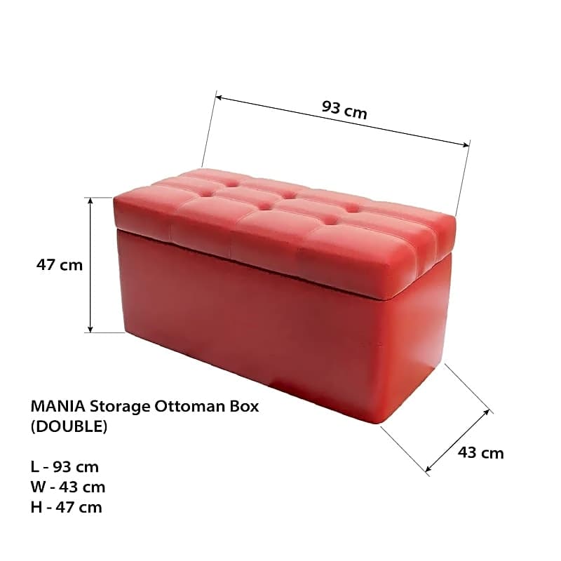 MANIA Storage Ottoman Box 3